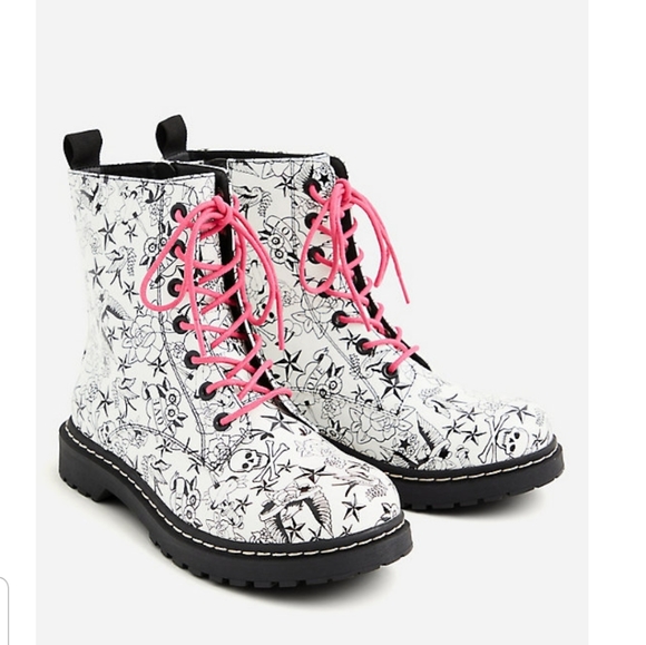 Betsy Johnson Torrid Combat Boots 